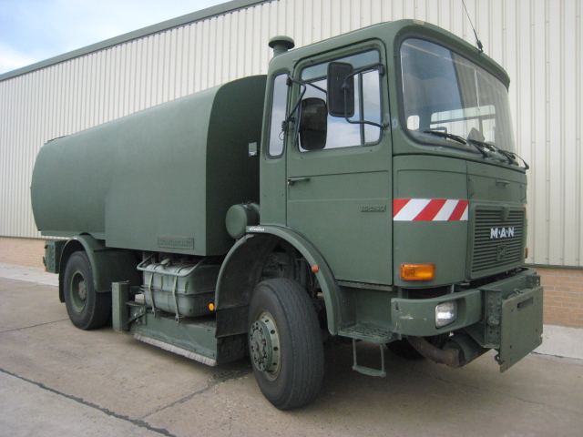 MAN 16.240 Sweeper - Govsales of ex military vehicles for sale, mod surplus